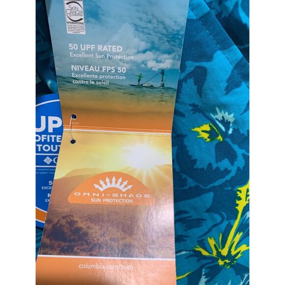 Medium Columbia PFG Mens New Swim Trunks Super Backcast Water Short - Picture 7 of 10